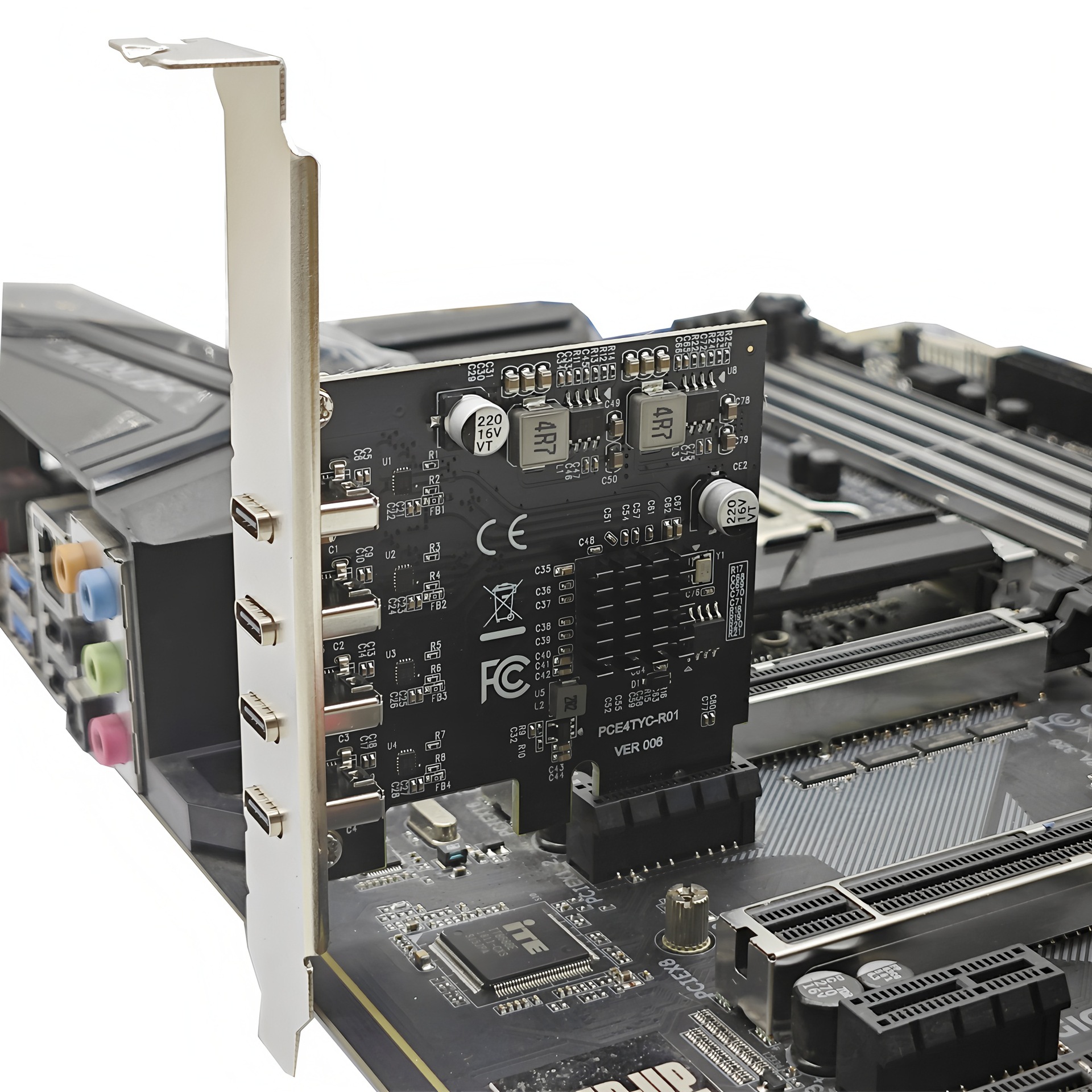 USB3.2��չ��GEN1ת��GEN1 5Gbps 4�� TYPE-C������uPD720201����