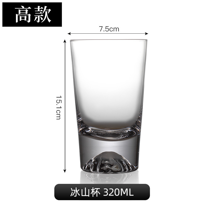 Directo de fábrica creativa tallada copa de vino clásica Copa bebida taza de cerveza engrosada logotipo impreso al por mayor