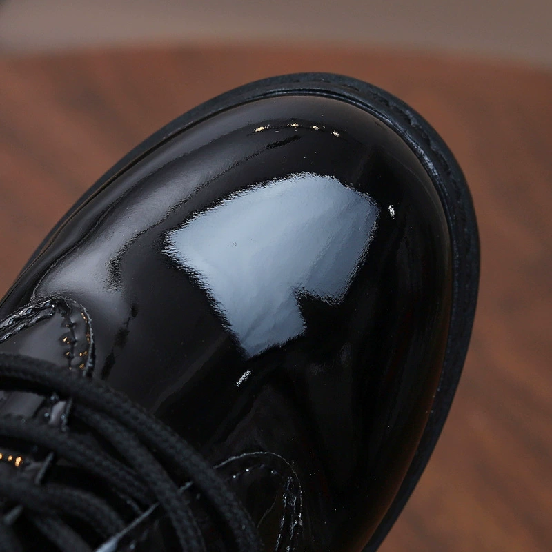 Children's casual footwear for leather shoes for boys, shoes, autumn, soft sole, for teenagers, noble cut