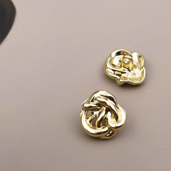 鏤空小香風金屬紐扣女連衣裙襯衫扣子開衫毛衣時尚百搭裝飾扣批發