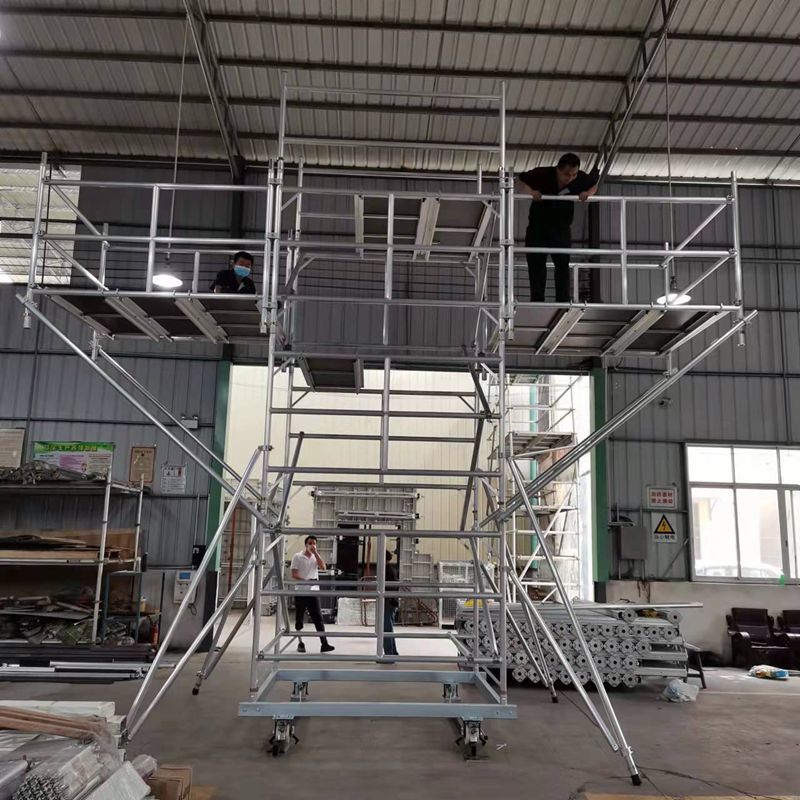 隧道施工架 轻型铝合金组合施工作业架 搭拆便捷