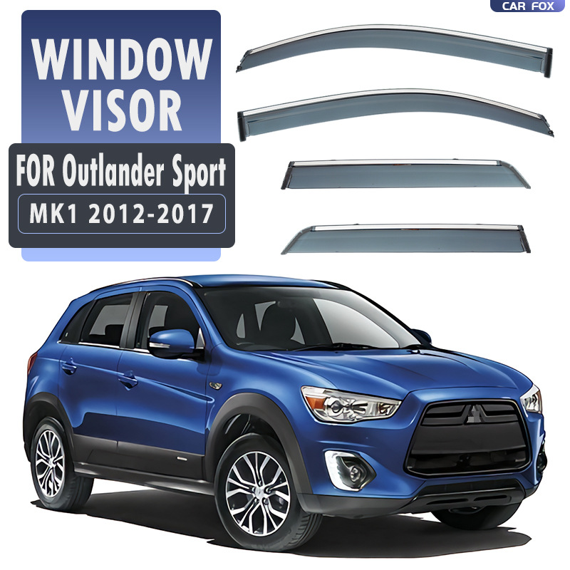 For Mitsubishi Outlander Sports Rain and Rain Board Outlander Sport Window visor