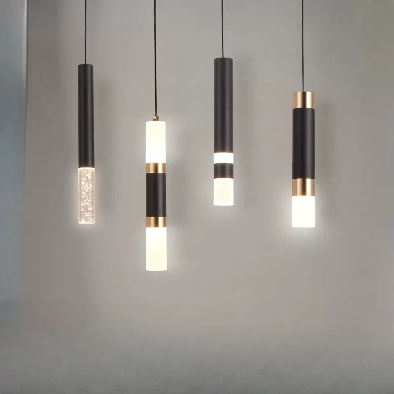 现代简约工业风吊灯家用卧室港式茶餐厅咖啡厅酒吧台温馨吊线灯