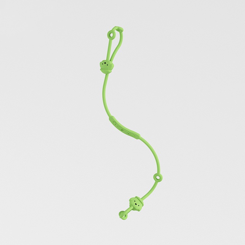 Puppy silicone chain-green