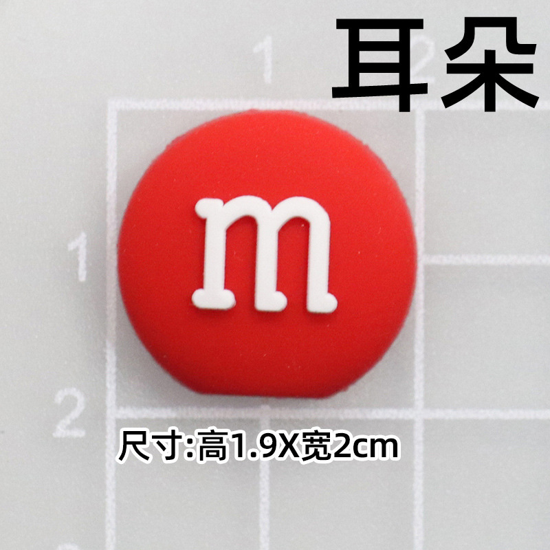 大小ミッキーミニーミッキーマウス DIY 漫画装飾アクセサリー携帯電話ケースパッチ下駄スリッパバックルステッカー|undefined