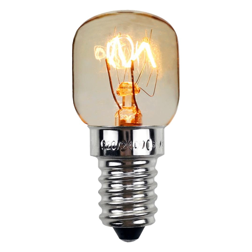 15W 25W horno bombilla horno microondas bombilla resistencia a altas temperaturas 300 grados E14 bombilla pequeña lámpara de cristal de sal bombilla de la lámpara de aromaterapia