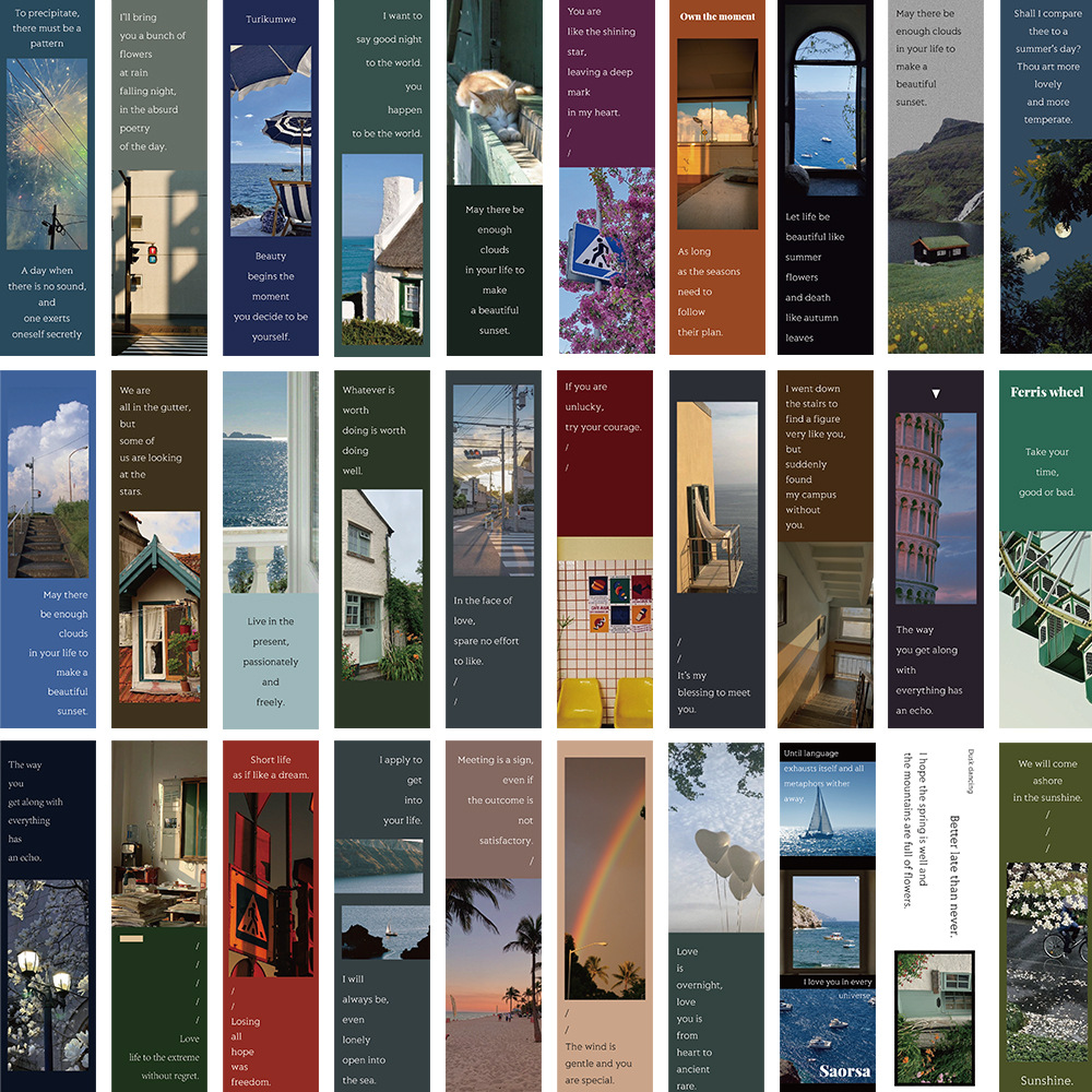 Micro-tinta, una variedad de estilos, marcadores, dibujos animados avanzados, arte antiguo, bricolaje, registros de lectura para estudiantes, marcadores exquisitos en papel