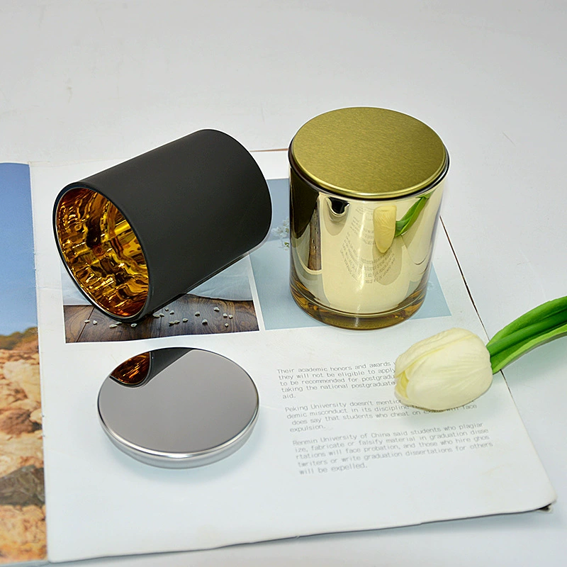 Transparent glass candle, aromatherapy, generating electricity