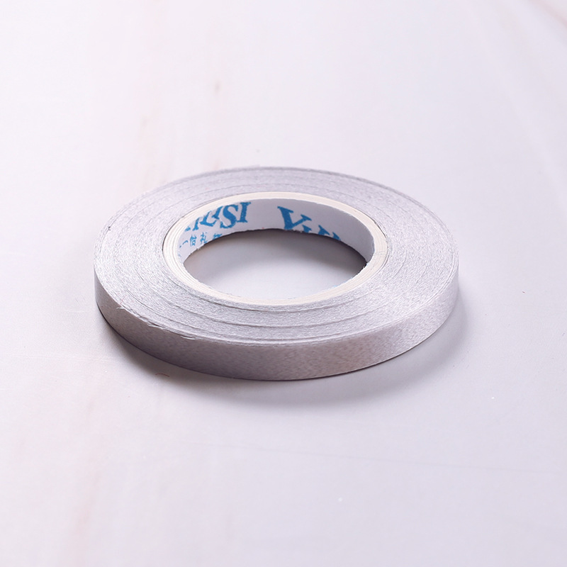 Cinta de 10 metros plateada / rollo