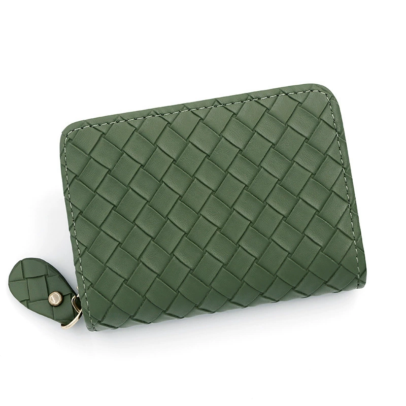 Стильный Woven Card Holder для детей - Zipper Wallet, идеально подходит для школы и банковских карт, Новая коллекция!