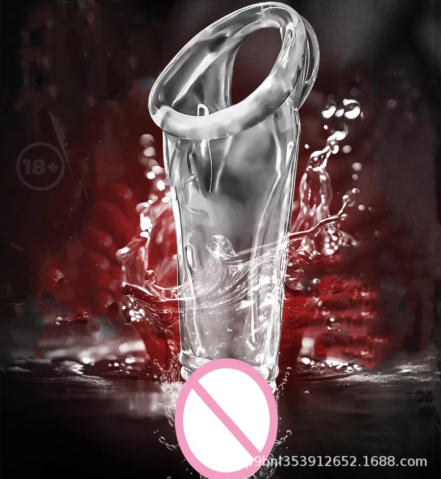 Triple Condom Set with Crystal, Spiked and Delay Sleeve TPE Options — detail image 4