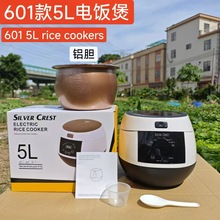 跨境5L家用大容量电饭锅多功能预约小型电饭煲定时智能触屏煲仔饭