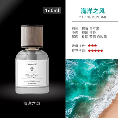 Car Perfume Aromatherapy — Car Aromatherapy High-End Car - classic-floral-fragrance-ocean-breeze-160ml