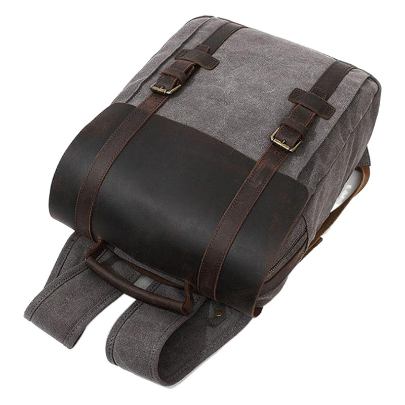 Guangzhou Yiyi fábrica transfronteriza nueva mochila de viaje al aire libre pequeña mochila de lona transpirable para hombres entrega de una sola pieza