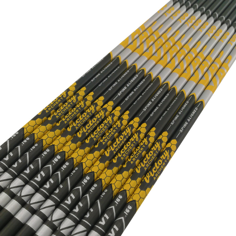 Bow and Arrow Pure Carbon Arrow Shaft Vap V1 New Pure Carbon Arrow Shaft Composite Recurve Straight Pull Bow Homemade DIY Outdoor