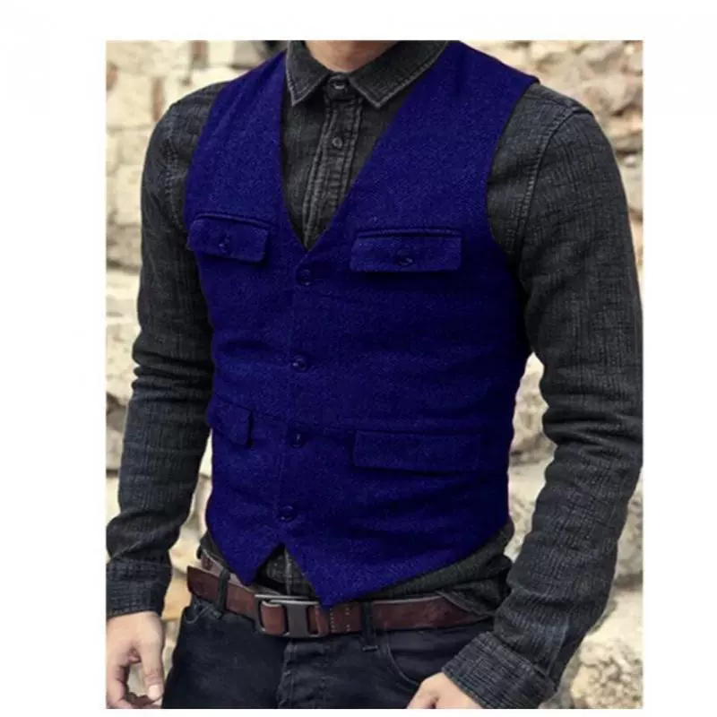 High quality colored vest for leisure, 2023 collection, European style