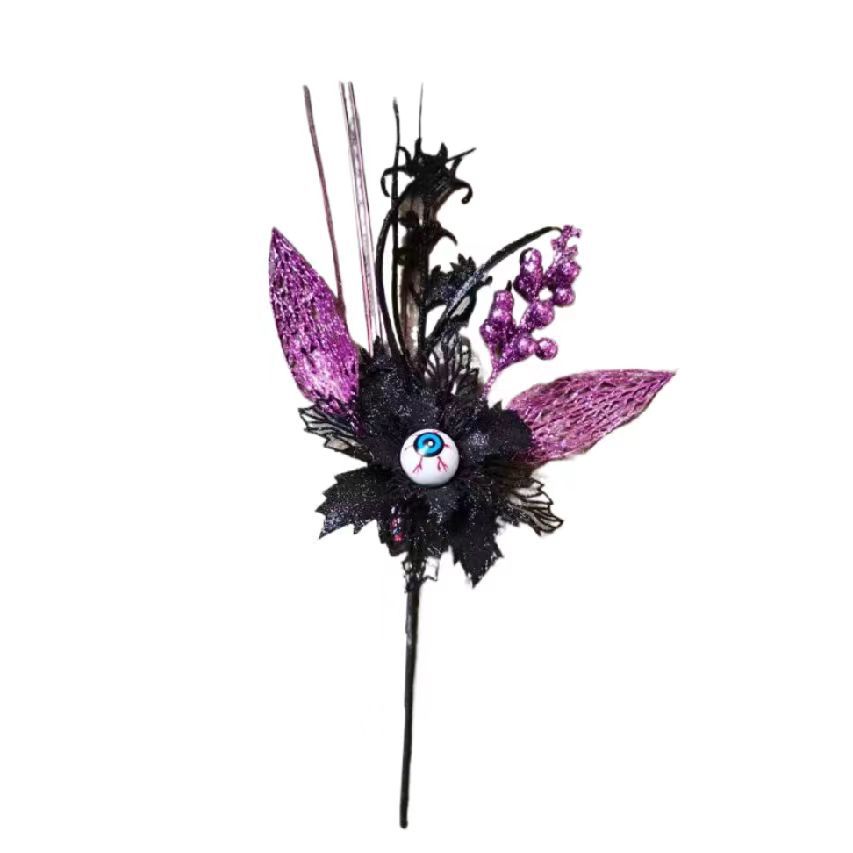 Accesorios de Arreglo Floral de Bayas para Halloween de Plástico Decorativo para Halloween