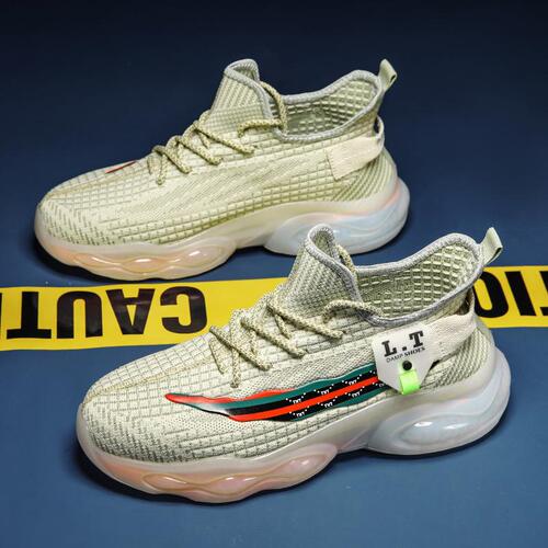 Men's Shoes 2025 Spring Daily Interweave Versatile Comfort Korean Style Mesh Casual Youth Sports Leisure Shoes