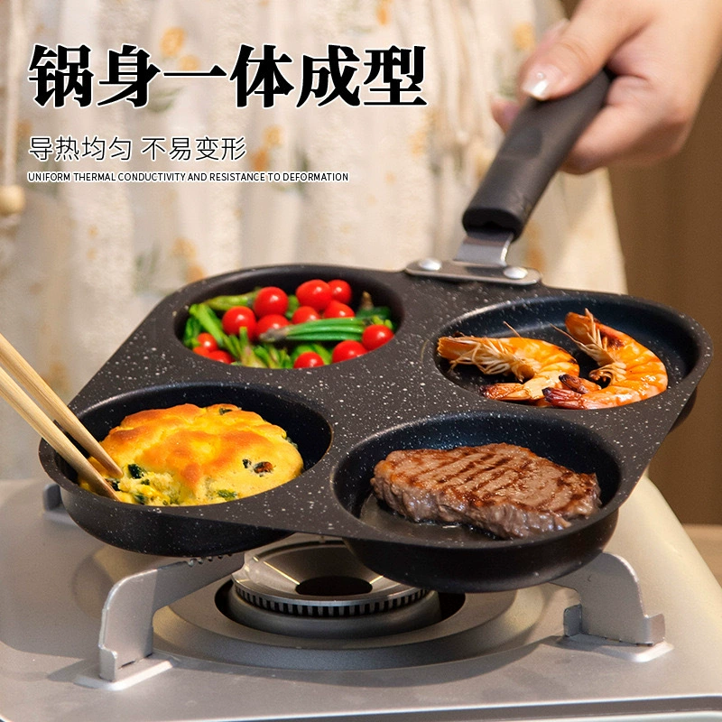 Mai Fai Stone Squarifer Squarifer Squarifer Squarifer Многофункциональная Яичный бургер Сковородка не липкая с плоским дном