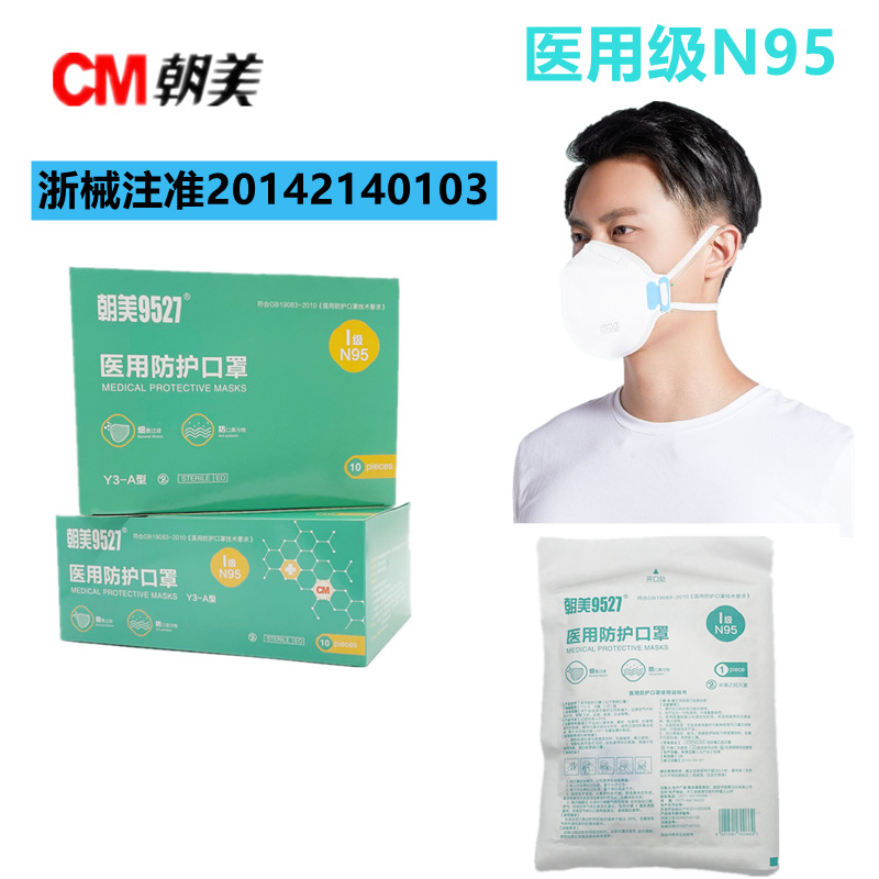 DPRK N95 mask head-wearing medical sterilization N95 mask…