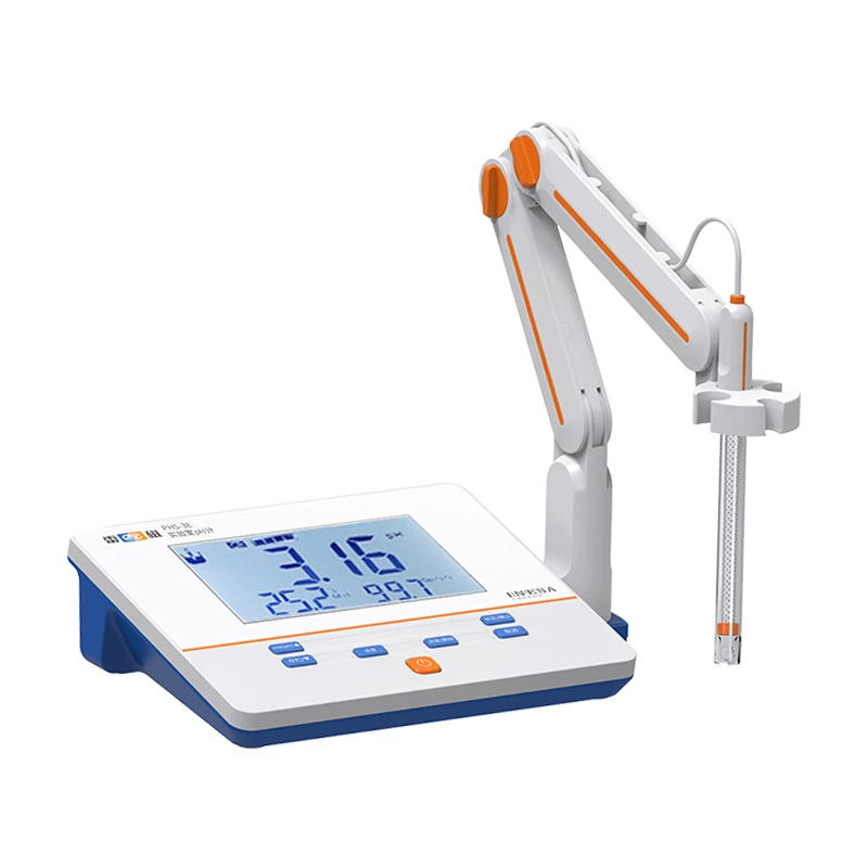 Leici PHS-3E настольный измеритель кислотности, автоматический температурно-компенсированный pH-метр, измеритель pH качества воды, прецизионный pH-метр