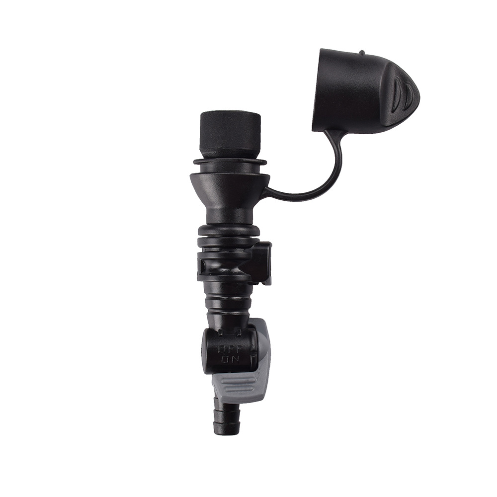 먼지 덮개가 있는 검은색 흡입 노즐, 빠른 연결, 스위치