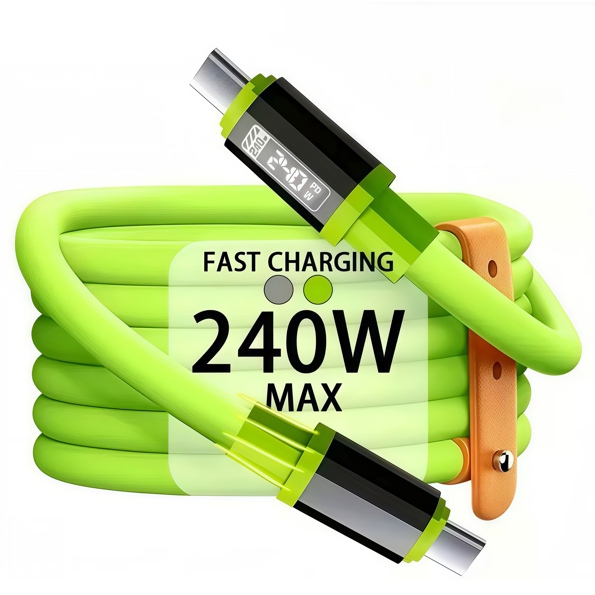 Bold 240W Mobile Phone Data Cable Smart Fast Charging High Power Fast Charging Suitable for Apple Huawei Typec Charging Cable
