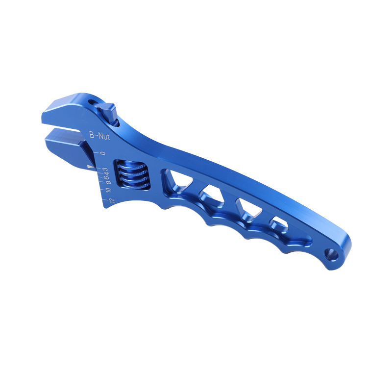 Cross-border car modified oil-cooled hose joint wrench tool adjustable aluminum adjustable wrench AN3-AN12