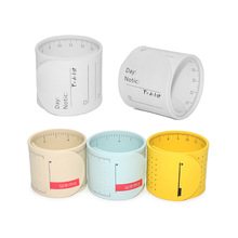 硅胶啪啪圈记事手环可书写拍拍带超大尺寸刻度尺学生笔记手腕带