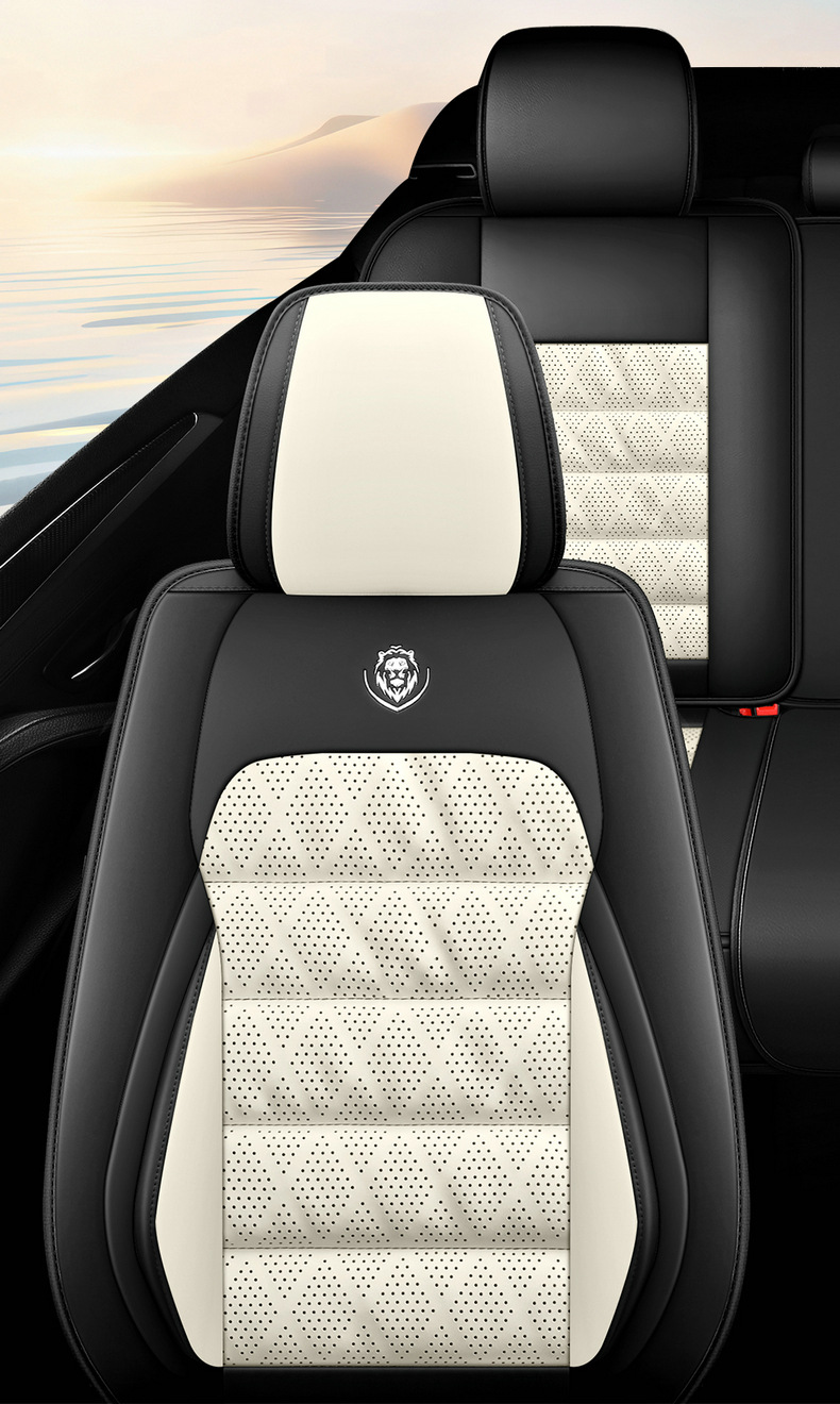 Cross-border new car seat cover four seasons universal cushion fully enclosed seat cover comfortable breathable summer seat cushion wholesale