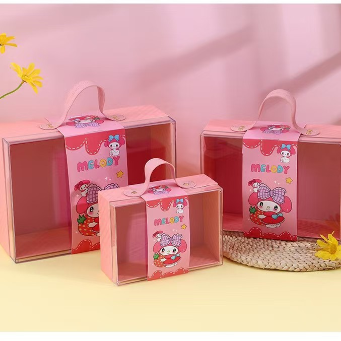 新款亚克力手提商务伴手礼回礼盒欧式皮带盒高端透明结婚回礼空盒