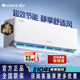格.力空调挂机冷暖大1匹1.5匹变频1p壁挂式一级天仪云佳云欢随机