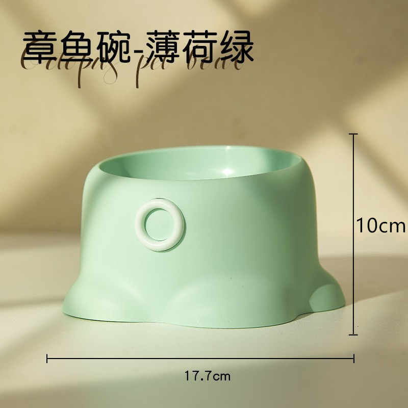 Nuevo tazón para gatos para mascotas, tazón para perros, tazón para gatos, suministros para gatos, comida y agua, fuente de tazón individual, venta al por mayor transfronteriza de fábrica