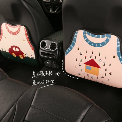 Cute Car Seat Back Anti-Kick Chair back anti-kick pad
