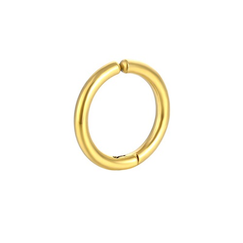 Korean version of titanium steel earrings for women, curved earrings, earrings for men, simple ear bone clips, cross-border high-end earrings and earrings wholesale