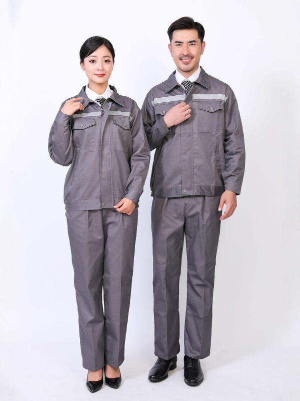 春秋工作服电焊服长袖套装耐磨防烫劳保工装厂服工地|undefined
