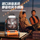 Camping Fan Lasting Outdoor Charging USB Chandelier Fan Camping Desktop Fan Camping Lighting Fan