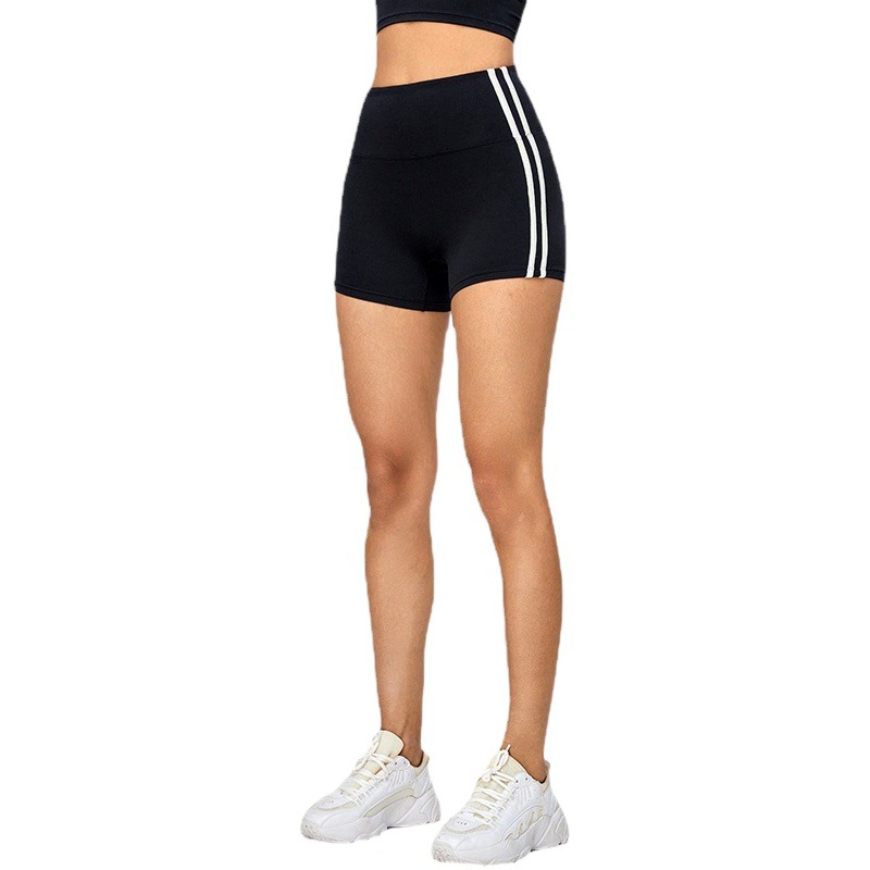 Nuevos pantalones cortos de yoga de verano transfronterizos, pantalones ajustados para levantar los glúteos, pantalones cortos deportivos de secado rápido, pantalones cortos deportivos para correr para mujer