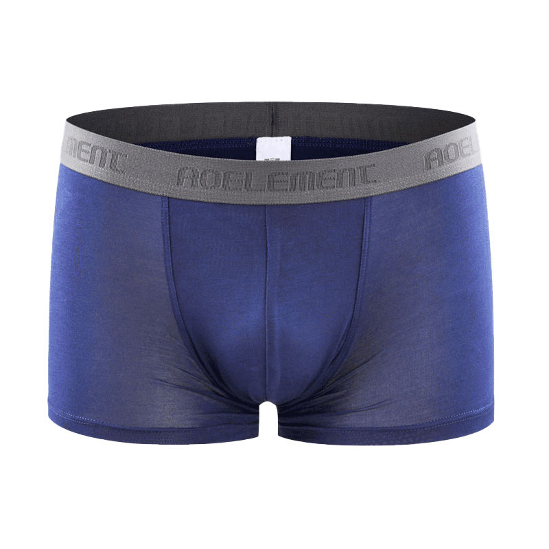 Ropa interior de los hombres más el tamaño flojo extra grande gordo pantalones cortos del boxeador modal gordo shorts cabeza