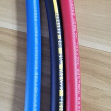 高压防爆管耐磨高压风管水管PVC风炮管冲洗水管三胶两线高压胶管