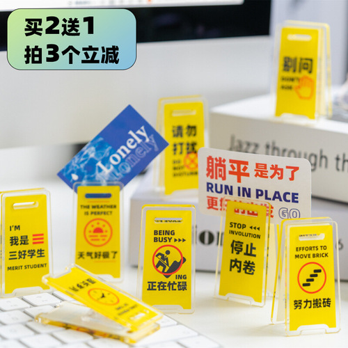 Wholesale small clips, creative desktop ornaments, office workstation decoration, standing clips, reminder clips, message clips, note clips, photo clips