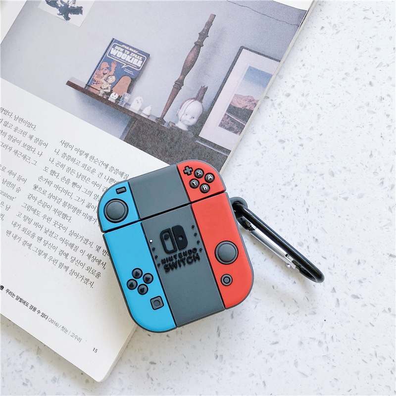 Creative Game Machine AirPods 3 Case Suitable for Nintendo Apple 1/2 Generation Headphone Case Pro Silicone Shell