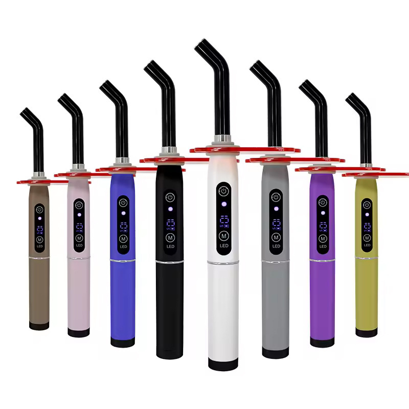 Dental light curing machine LED lamp oral high-power photosensitizer light guide rod resin material tooth veneer tool