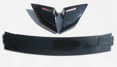 Suitable for 2006-2011 Civic Rear Wing, Eighth Generation, 8.5Th Generation Civic, Siming Modified Fd2 Fixed Wing (Fixed wind wing) - three-stage-black-2006-2011-civic