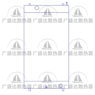 山工ShanggongSEM650B-1装载机水箱散热器厂家供应型号全