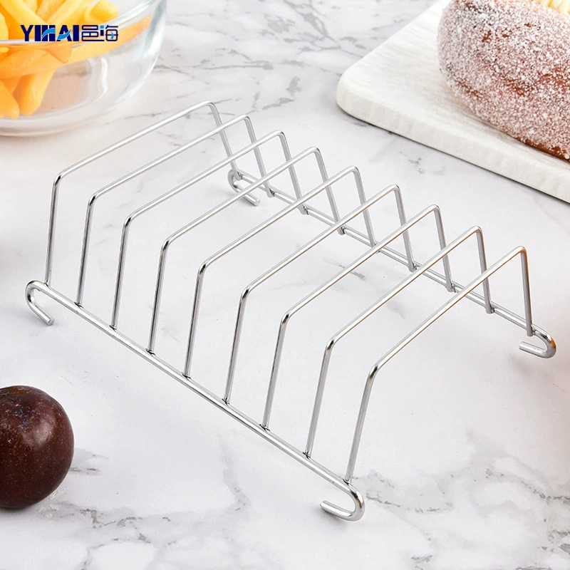 Нержавеющая сталь тост стойка воздуха фритюрницы аксессуары для выпечки формы ломтик хлеб бытовая электрическая фритюрница охлаждающая решка гриль