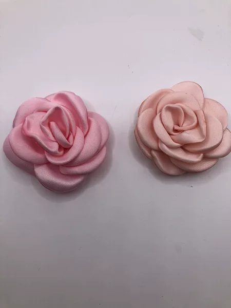 Burnt edge flower, baked edge flower slice, wholesale headwear, hair accessories, accessories, 5CM head flower, fabric petals, manufacturer, cross-border