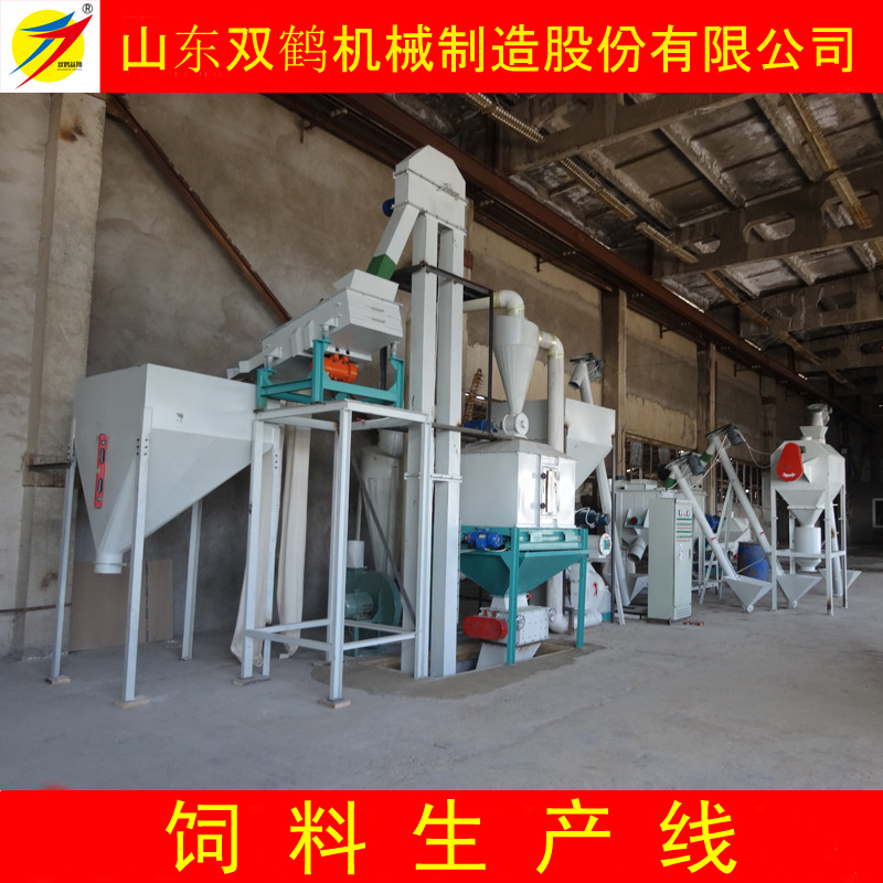 小型环模猪饲料颗粒机饲料机，成套鸡猪畜禽颗粒饲料生产加工设备