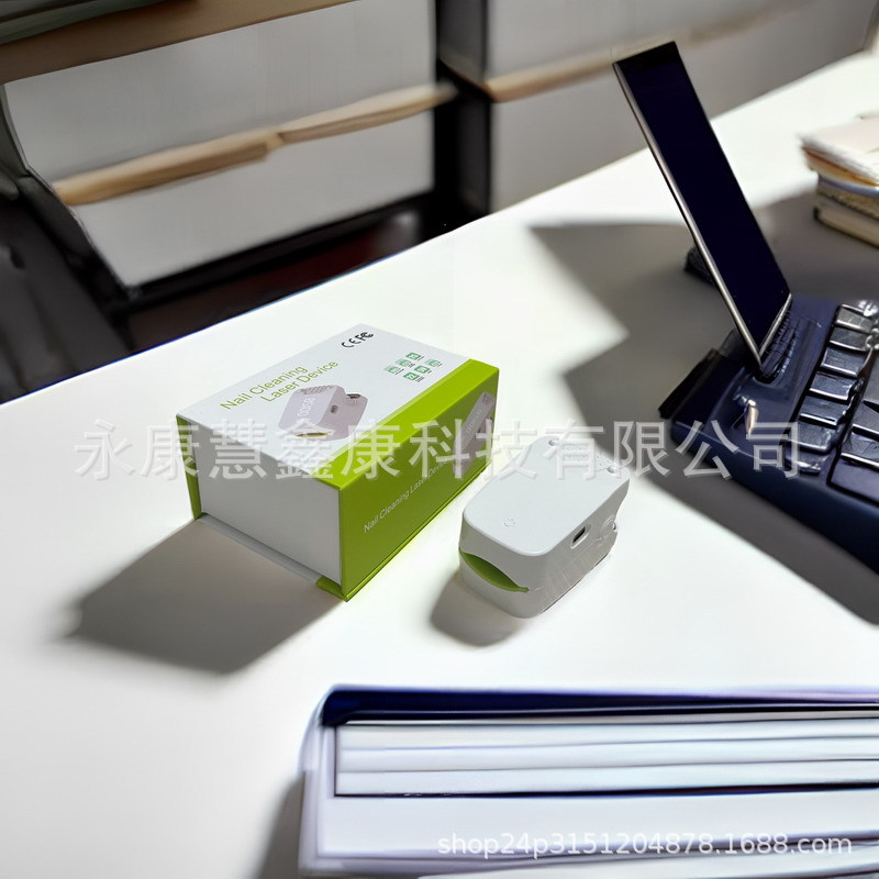 En stock lámpara de belleza de uñas pie belleza lámpara de fototerapia transfronteriza minería térmica Comercio exterior gris instrumento láser de uñas belleza de uñas fuente de luz azul fabricante