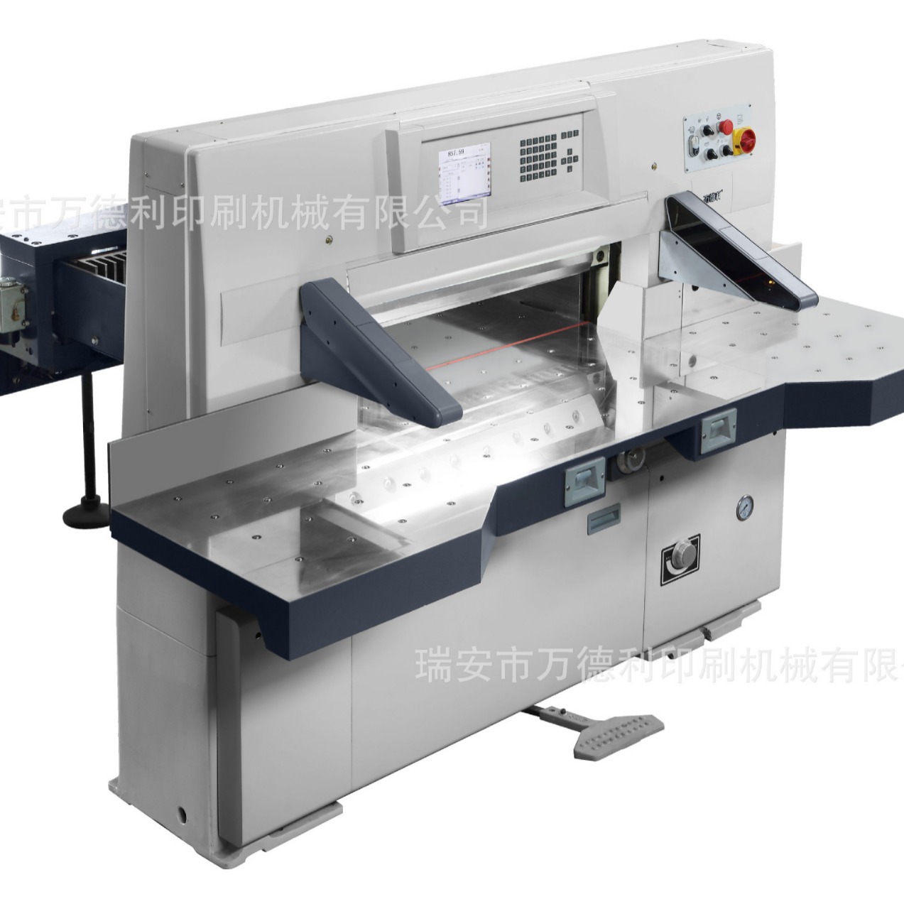 supply QZYK920DFT To open Hydraulic pressure Programmable Cutter touch keyboard Manufactor Direct selling